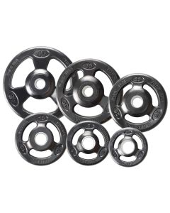 2″ Iso-Grip Rubber Encased Steel Olympic Plate