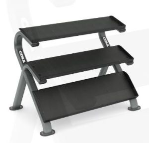 3-TIER HORIZONTAL DUMBBELL RACK 