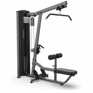 TRUE FITNESS FS-53 LAT PULLDOWN SEATED ROW MACHINE