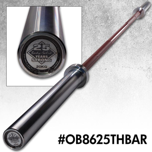 Premium Olympic Bar (Red/Black) OB8625TH