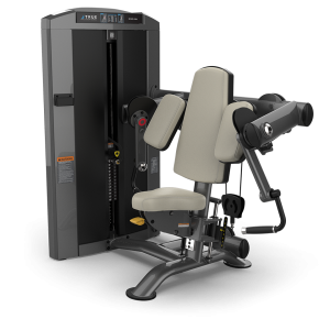 True Fitness - Palladium Seated Bicep Curl - Metal Shroud