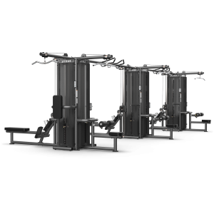 True Fitness - TMS12000 3 Modular Frames w/ Dual Cable Crossovers