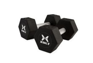 Rubber Hex Dumbbells